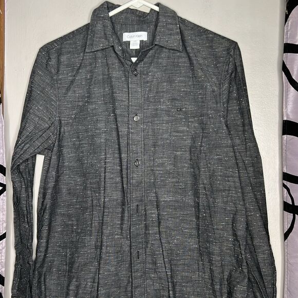 Calvin Klein men’s size small, long sleeve button-down shirt - Picture 2 of 10